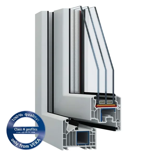 VEKA Softline 82 — profil PVC 7 camere
